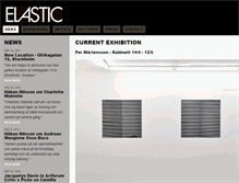 Tablet Screenshot of elasticgallery.com